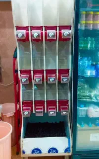 استند آجیل و حبوبات 12عددب