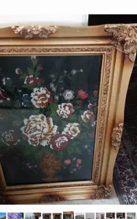 تابلو منجوق دوزی شده کار دست خودم