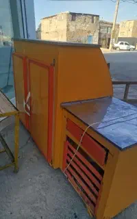 یخچال مغازه و منقل