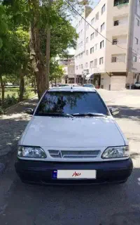 پراید89 بی رنگ دوگانه شاسی سالم