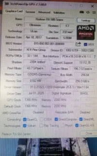 گرافیک RX 580