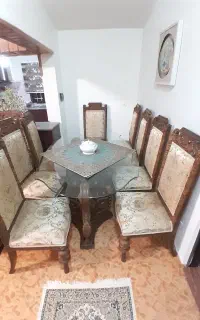 میز ناهاری خوری سلطنتی به همراه ۱۰ عدد صندلی