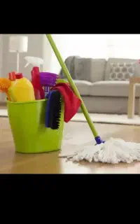 خانم نظافت خونه