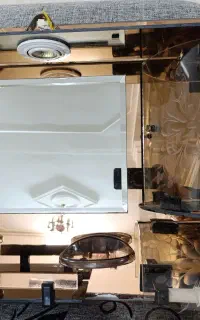 آیینه دستشویی با هالوژن