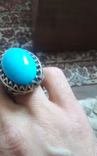 انگشتر فیروزه امریکایی اصل