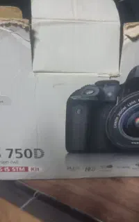 دوربین کنون 750d همراه لنز 50 f1.8