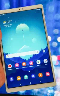 تبلت سامسونگ a7 lite سالم و نو یک هفته گارانتی