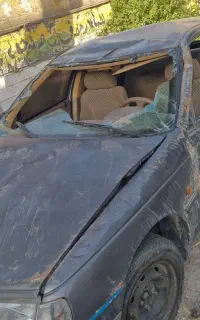 پژو تصادفی