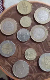 تعدادی سکه قدیمی کلکسیونی ۵۰۰۰۰۰۰۰