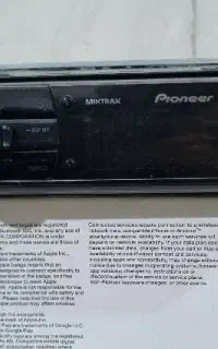 پخش پایونیز9650bt  به همراه سیستم غول