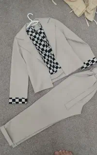کت شلوار دخترونه ۳تیکه
