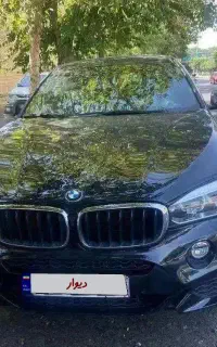 تنها x6 2017 پلاک ملی