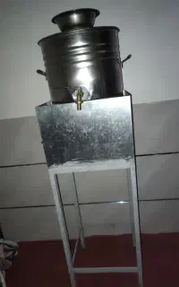 فروش سماور گازی همراه با پایه