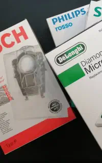 پاکت هپا وارداتی انواع جارو برقی