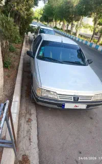 پژو 405 یگانه بدونه رنگ