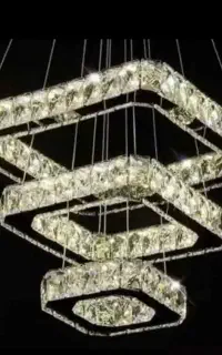 فروش دو عدد لوستر نو و مدرن
