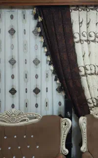 پرده ومیل پرده ودکور کنار