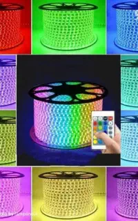 شیلنگ نورانی ۷ رنگ ریسه شلنگی مولتی کالر rgb
