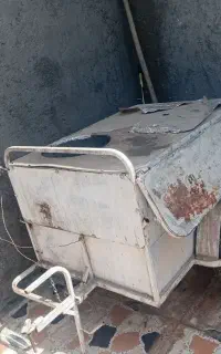 گاری ساندویچی فلافلی سیار دو چرخ