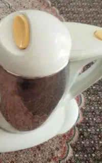 چای ساز سالم استیل بدون قوری شیشه ای