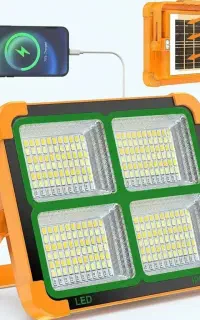 تاریکی دیگه معنی نداره/ پرژکتور شارژی خورشیدی MX10