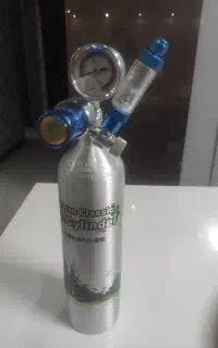 کپسول حرفه ای co2 تایوان و ریگلاتور و مانومتر
