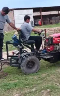 تیلر چهار چرخ ۱۴ اسب کاما