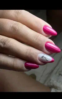 ناخن 250 با انواع لاک طرح فقط 250