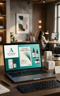 طراحی لوگو و هویت بصری مینیمال برای کسب‌وکار شما