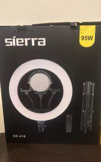 رینگ لایت سیرا مدل SR-416  قطر ۴۵ با پایه