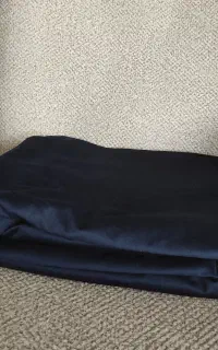 پارچه مخمل یک رو سرمه ای