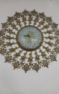 ساعت دیواری برنجی