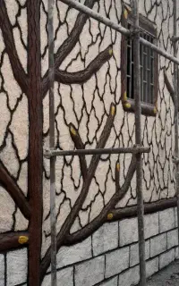 سیمانکاری وطرح سنگ
