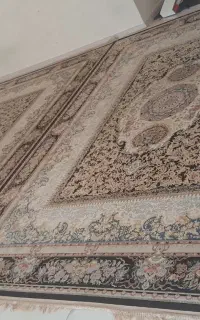 دو تخته فرش ۱۲۰۰ شانه طرح برجسته سالم