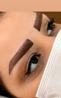 فیبروز ابرو رژ لب دائم و خط چشم ضمانتی