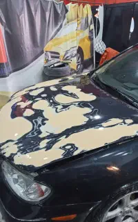 نقاشی خودرو و لیسه گیری حرفه‌ای به شرط،پولیش واکس