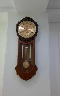 ساعت دیواری  تمام چوب