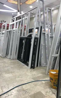 تولید درب و‌ پنجره دو جداره upvc و شیشه و توری