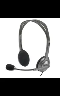 هدفون هدست میکروفون لاجیتک headset Logitech H111