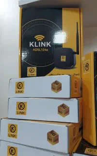 مودم adsl مدل klink دو آنتن چهار پورت (مودم خیام)