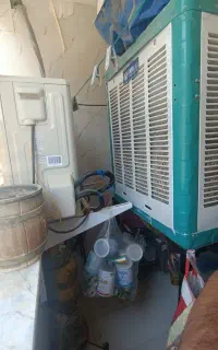 کولر آبی  ۷ هزار  بالا زن ۴ ماه کار کرده