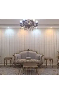 فروش و نصب حریر آستر چوب پرده