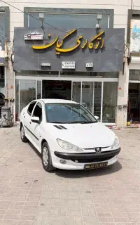 پژو ۲۰۶ sd مدل ۱۳۹۱