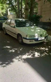 پژو پارس 96 بدون رنگ