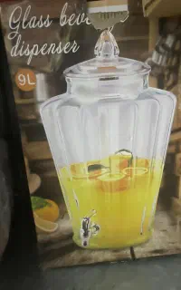 کلمن شیشه ای ۹ لیتری