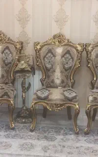 صندلی تک نفره سلطنتی4عدد