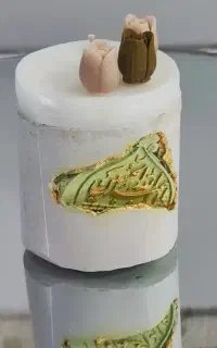 شمع استوانه گنبد امام حسین