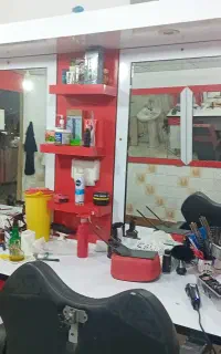 فروش دکور کامل آرایشگاه مردانه با قیمت مناسب