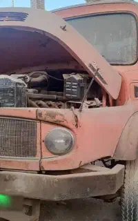 تراک میکسر بنز ۱۳۵۵ ده سال خواب