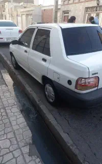 پراید ۹۸بی رنگ شاسی سالم